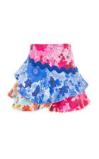 Celia B Jacinta Tiered Mini Skirt
