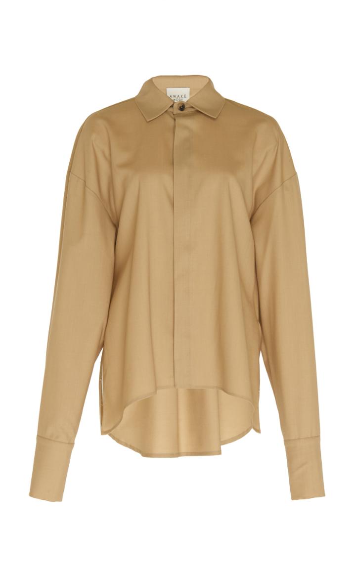 A.w.a.k.e. Business Woman Wool Shirt