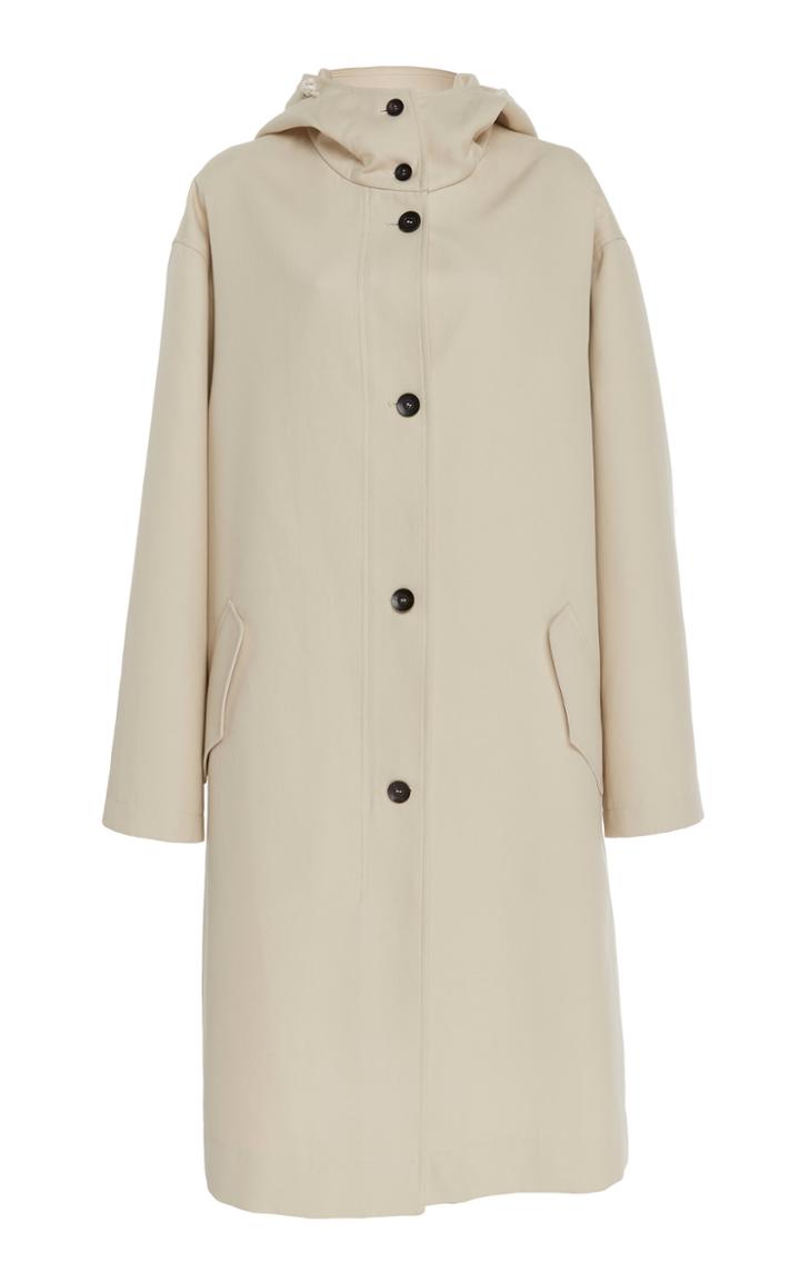 Summa Oversized Hooded Cotton Blend Parka