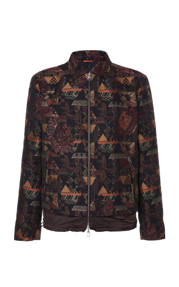 Etro Geometric Print Sportswear Jacket