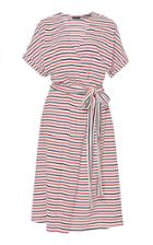 Mds Stripes Rose Wrap Dress