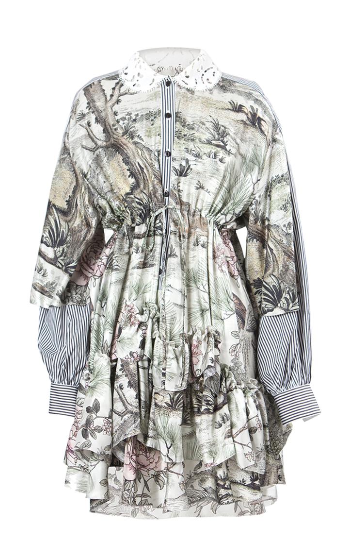 Moda Operandi Biyan Suara Silk-cotton Top