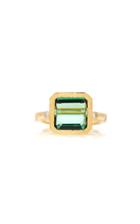 Octavia Elizabeth Tourmaline And Diamond Grace Ring