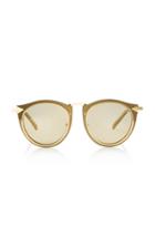 Karen Walker Superstar Solar Harvest Round-frame Acetate Sunglasses