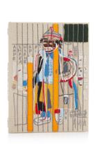Moda Operandi Olympia Le-tan Basquiat Embroidered Canvas Clutch