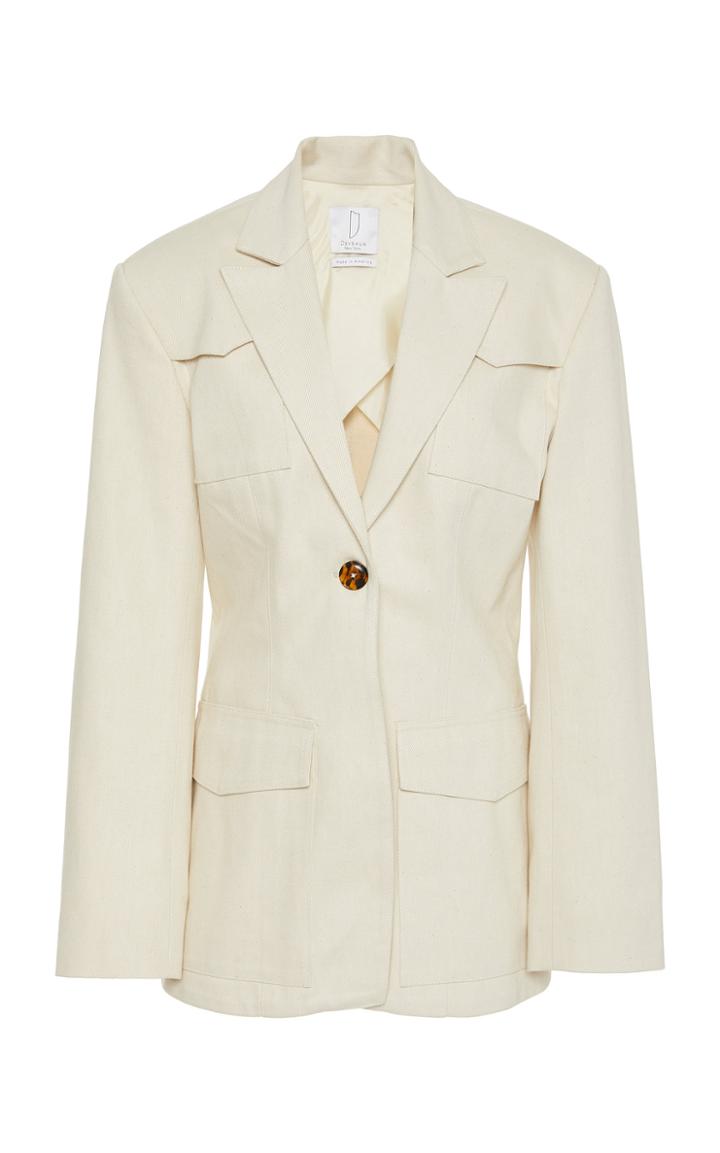Deveaux Colette Cotton Blazer