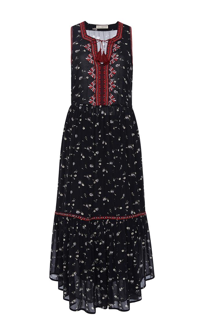 Ulla Johnson Embroidered Floral Leena Dress
