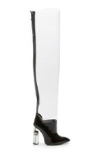 Balmain Inna Transparent Over The Knee Boot
