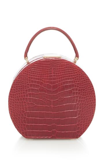 Buwood Bumi 18cm Corallo Alligator Tote