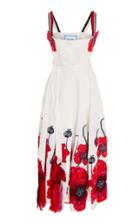 Yuliya Magdych Poppies Floral Embroidered Sundress