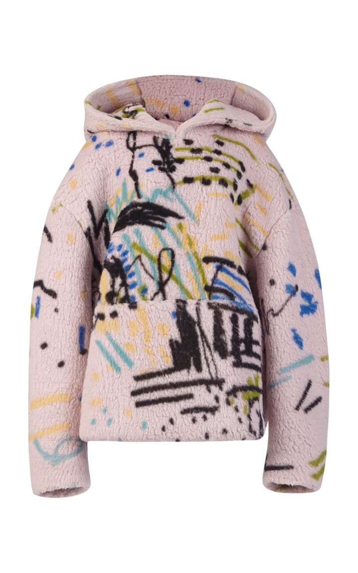 Burberry Printed Fleece Pullover