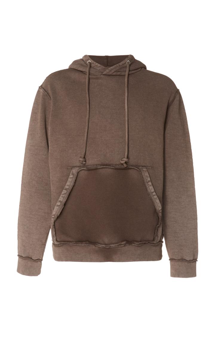 Maison Margiela Two-tone Cotton Hoodie