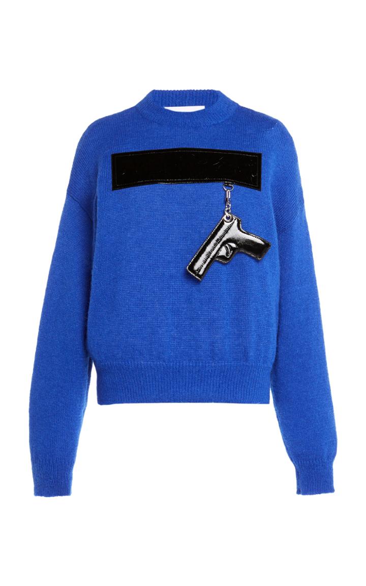 Moda Operandi George Keburia Knitted Sweater With Detachable Keychain