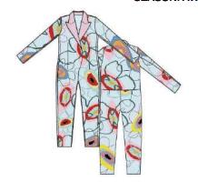 Mira Mikati Printed Sequin Tailored Jumpsuit