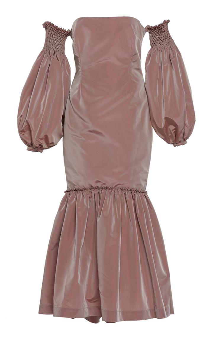 Moda Operandi By Efrain Mogollon Eleonora Strapless Silk-taffeta Dress Size: 0