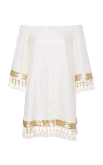 Mestiza New York Cha Cha Tassel Silk Dress