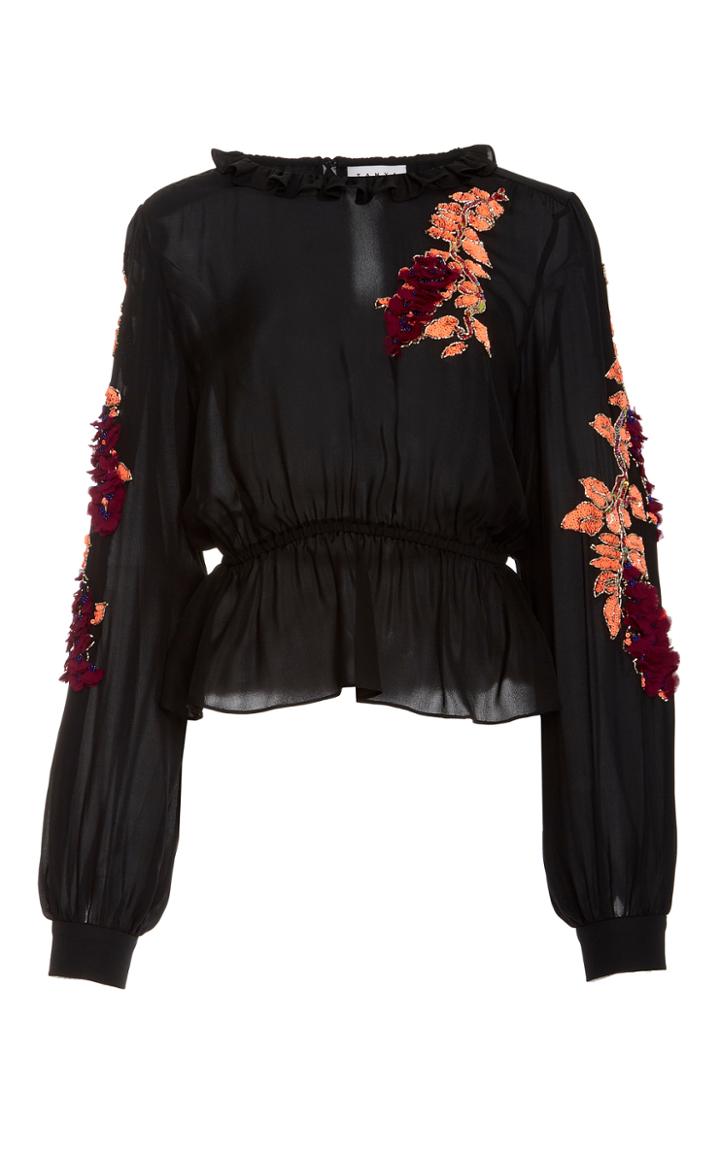 Tanya Taylor Olympia Wisteria Top