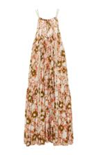 Lee Mathews Nula Floral-print Silk-cotton Parachute Dress