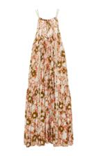 Lee Mathews Nula Floral-print Silk-cotton Parachute Dress