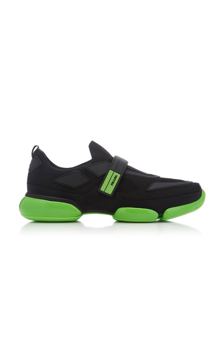 Prada Cloudbust Stretch-knit Low-top Sneakers Size: 6