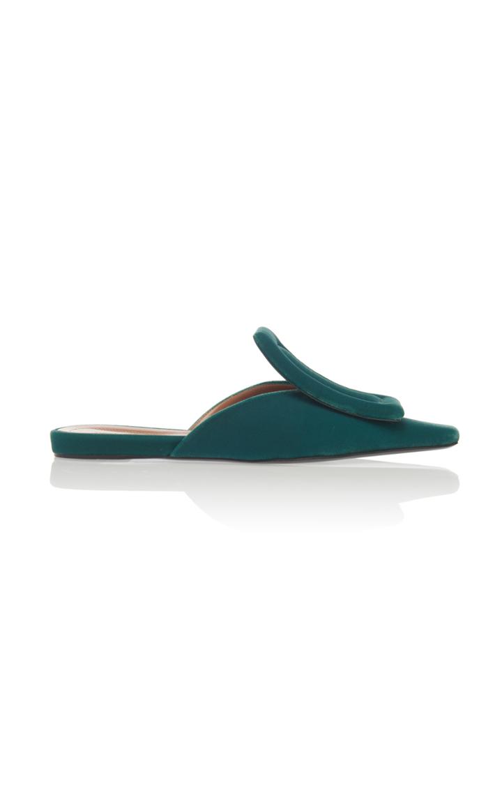 Marni Velvet Sabot Mule