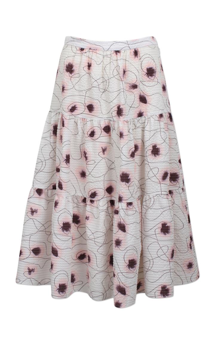 Baum Und Pferdgarten Shai Printed Midi Skirt
