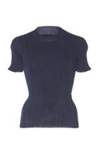 Jacquemus Afa Short-sleeve Ribbed-knit Top