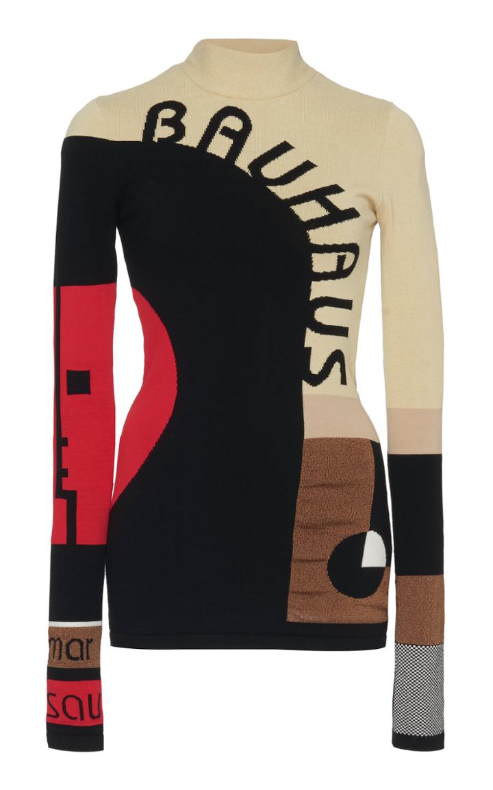Mary Katrantzou Marcel Intarsia Knit Jumper
