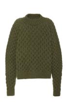 Partow Orion Cable-knit Cashmere Sweater