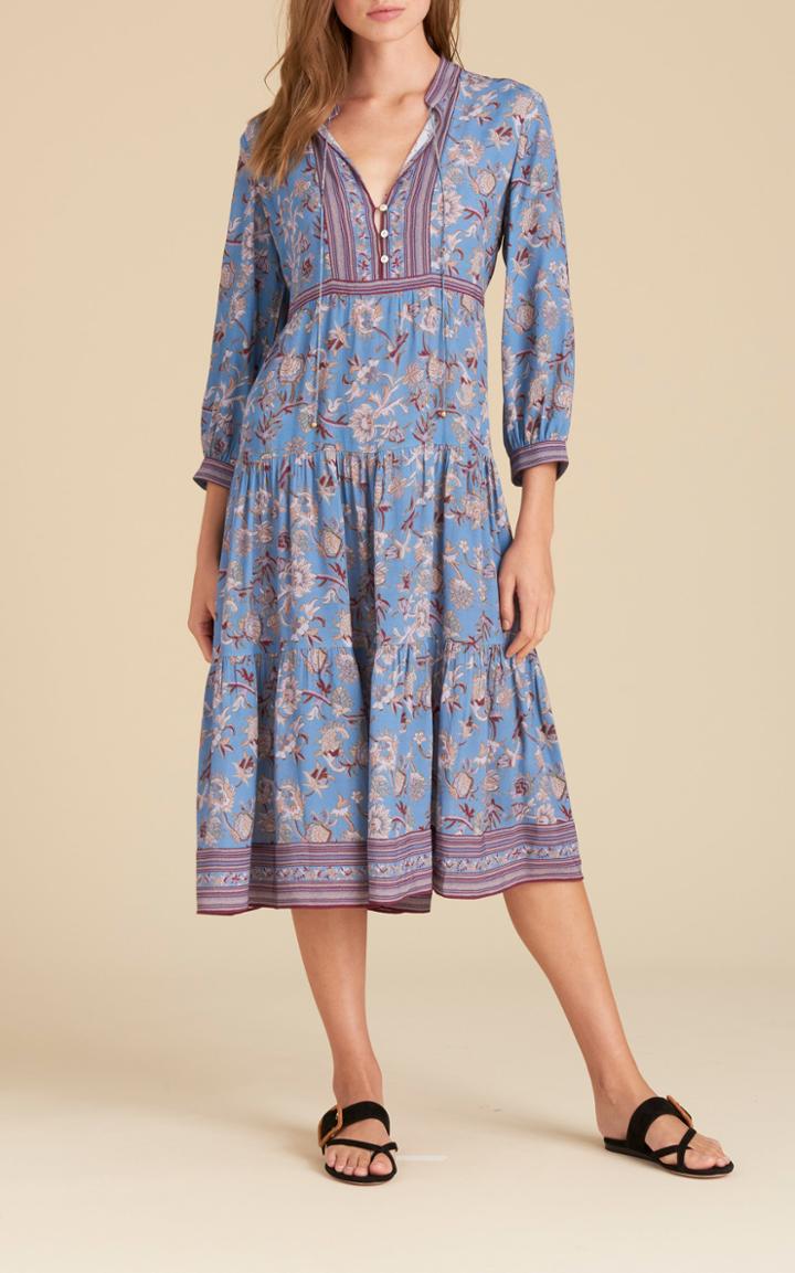 Moda Operandi Veronica Beard Telma Printed Georgette Dress