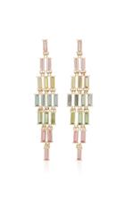 Jane Taylor Tourmaline 14k Yellow Gold Drop Earrings