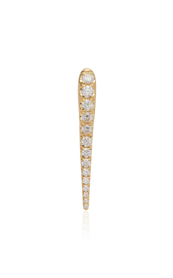 Moda Operandi Melissa Kaye 18k Yellow Gold Small Lola Needle Earring