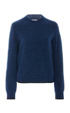 Vince Brushed Ribbed-knit Wool-blend Sweater