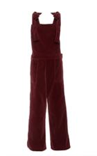 Alix Of Bohemia One Of A Kind Olivia Tie-shoulder Cotton Velvet Overalls