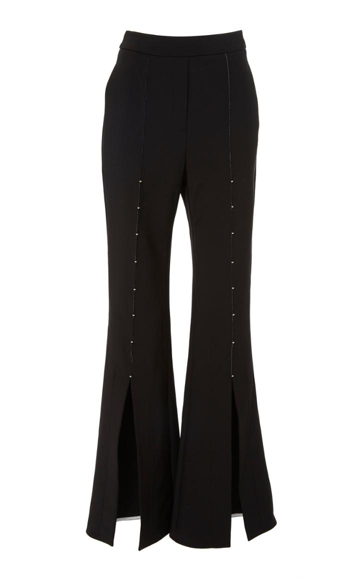 Ellery Jimmy Split Front Embellished Pant