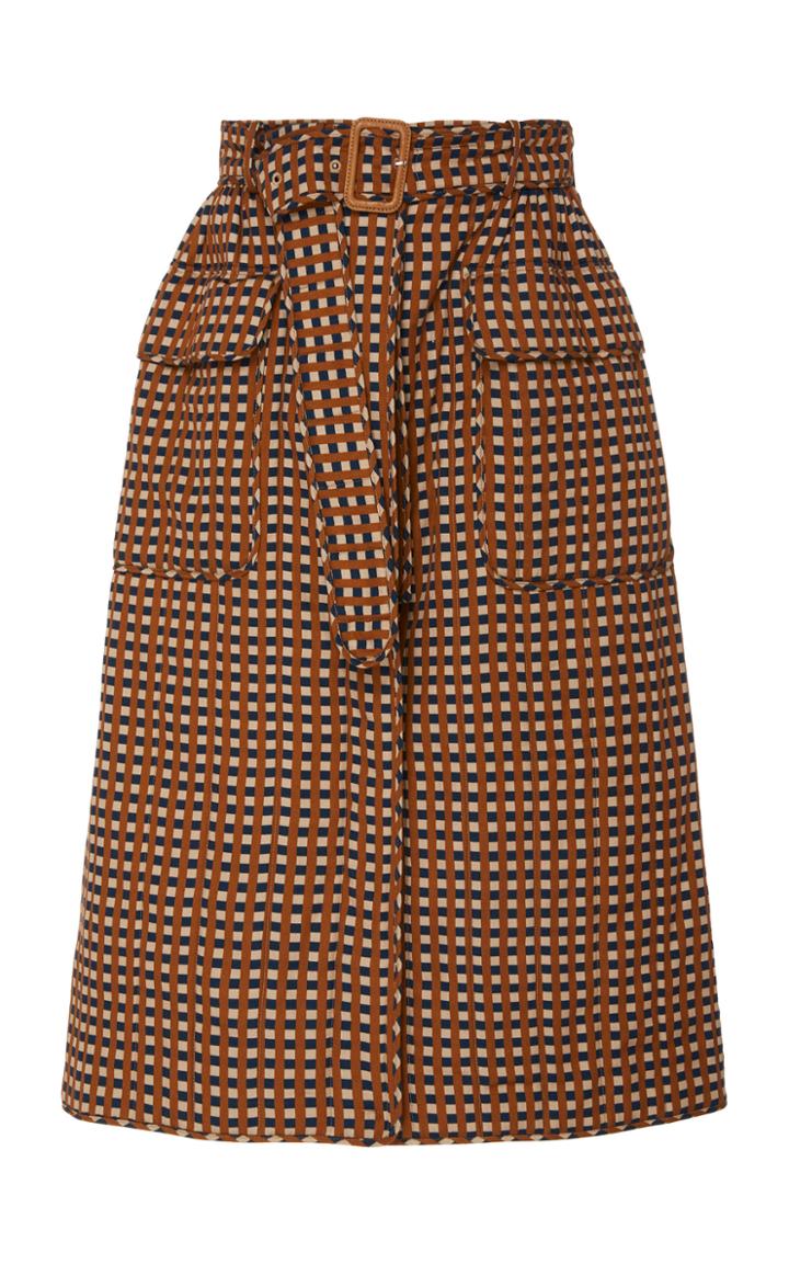 Preen By Thornton Bregazzi Madera Belted Skirt