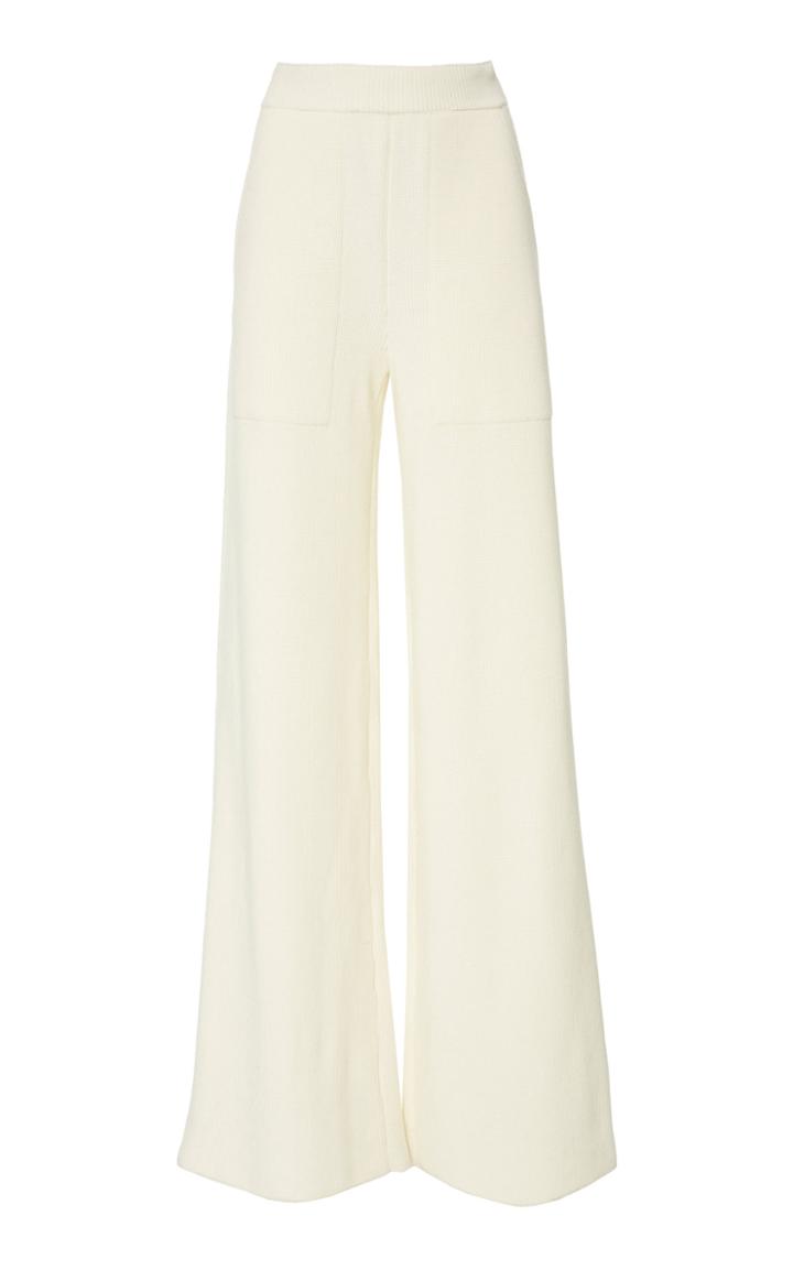 Yeon Penelope Wide-leg Wool Trousers
