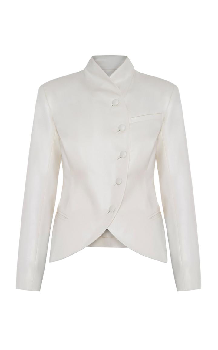 Moda Operandi Matriel Waxed Cotton Tulip Blazer
