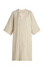 Moda Operandi Matin V Neck Stripe Dress