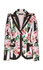 Dolce & Gabbana Rose Printed Blazer