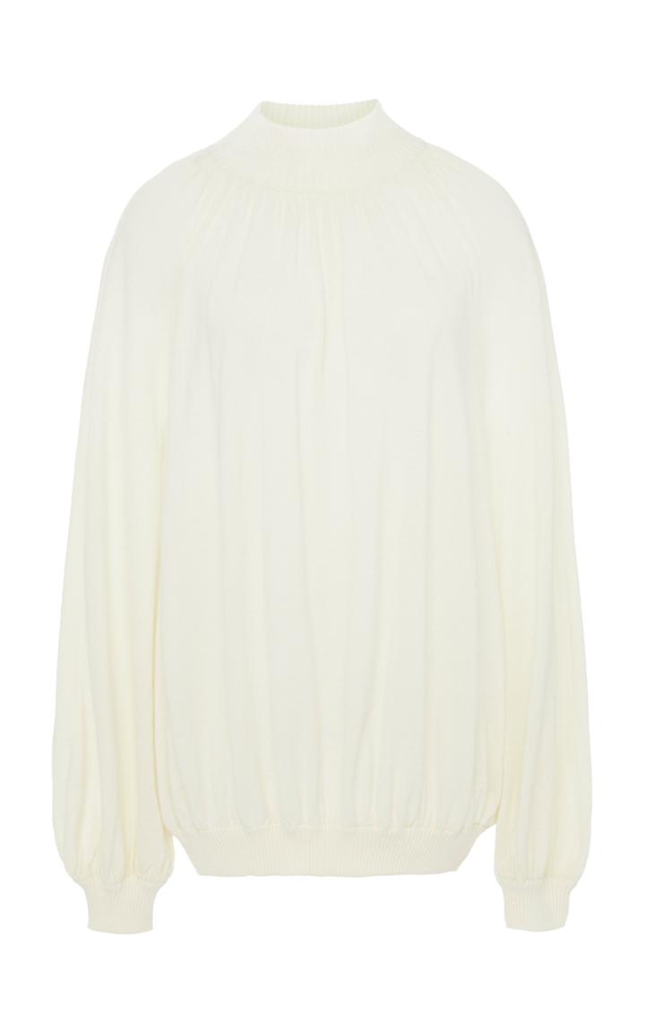 Co Raglan Mock Neck Sweater