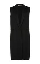 Summa Single-breasted Curved Seam Tailored Vest