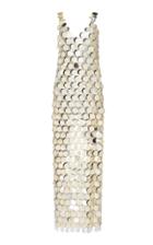 Paco Rabanne Gold Disc Link Dress