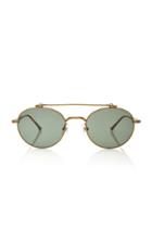 Matsuda Eyewear Gold-tone Metal Round-frame Sunglasses