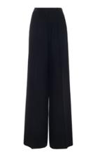 Ralph Lauren Wide-leg Linen And Cotton Pants