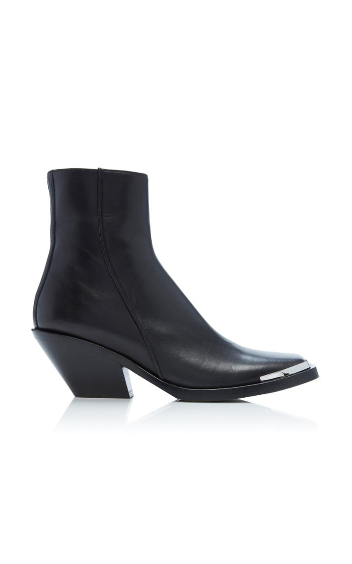 Acne Studios Braxton Leather Ankle Boots