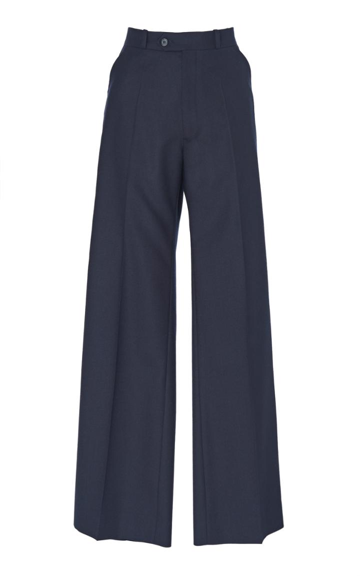 Maison Margiela Wide-leg Crepe Pants