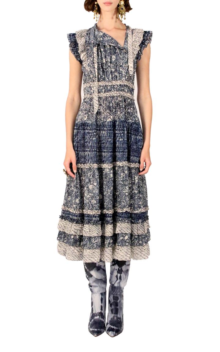 Moda Operandi Ulla Johnson Kiri Sleeveless Midi Dress