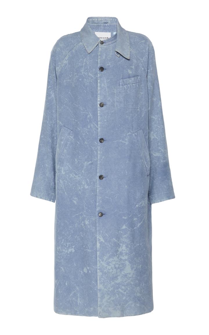 Rochas Marbled Overcoat