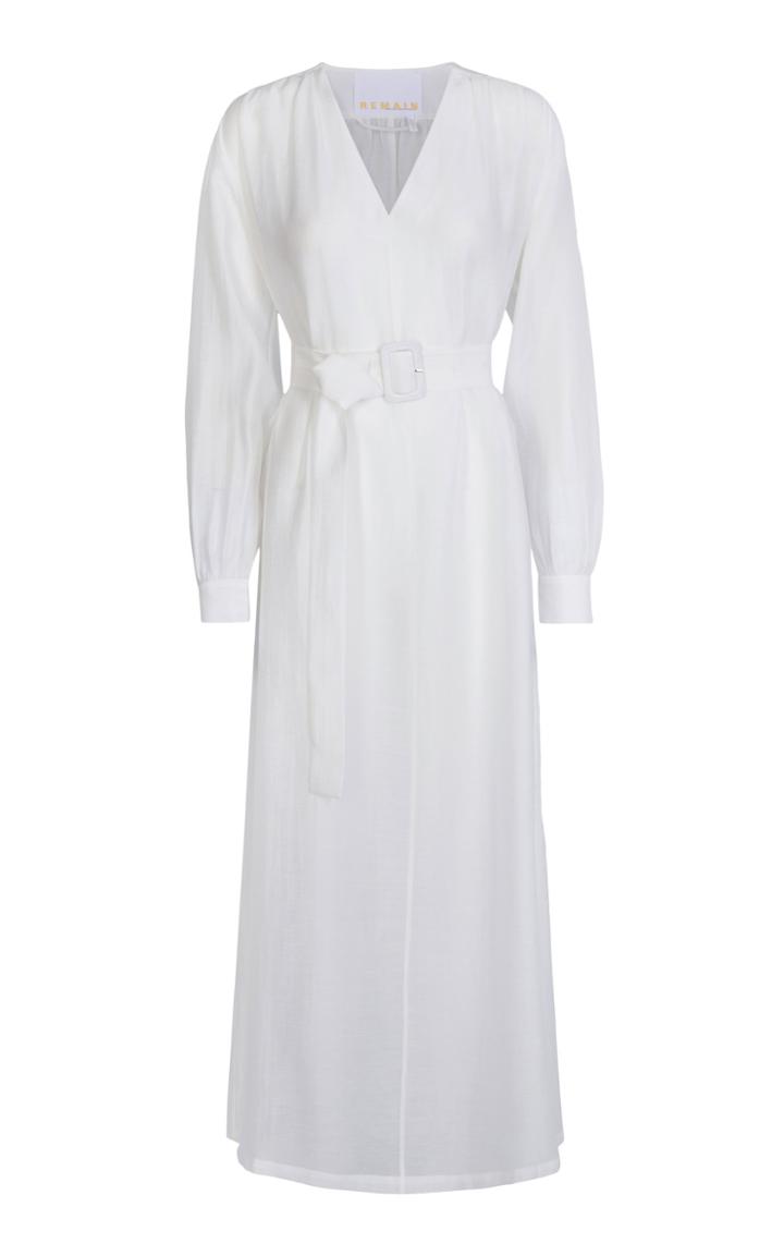Moda Operandi Remain Benini Linen Dress Size: Xs